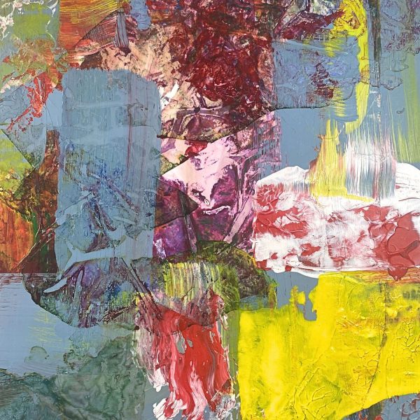 Abstract Painting - Ink Pouring & Neon Noir Art Prints